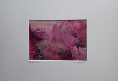We Become More - This art is by Kimberli Werner, abstract expressionist artist, based in the UK.